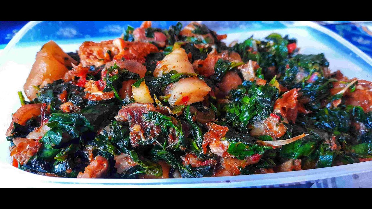 How to Cook Efo Riro Soup Vegetable soup Using Fresh Spinach & Swizz