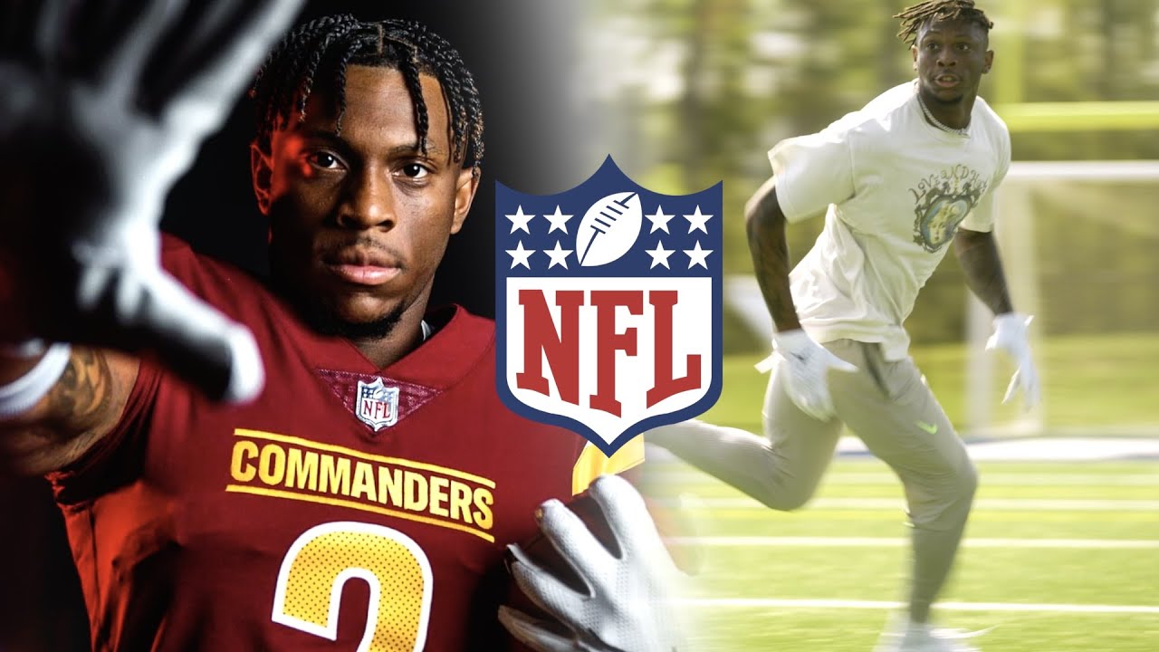 how to train like an nfl player dyami brown youtube 