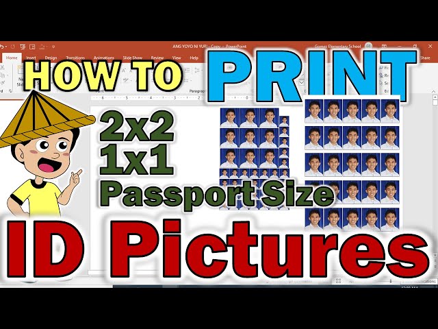 HOW TO PRINT ID PICTURES | PRINT PASSPORT SIZE, 2X2 AND 1X1 PICTURES FOR ID AND OTHER DOCUMENT class=