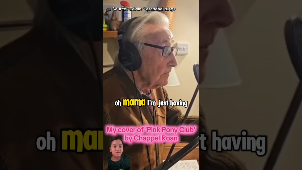 Pink Pony Club - Chappel Roan (Edwin @grandad_sings Cover)