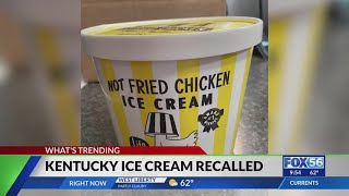 'Not Fried Chicken' ice cream sold in Ky. recalled for possible listeria contamination
