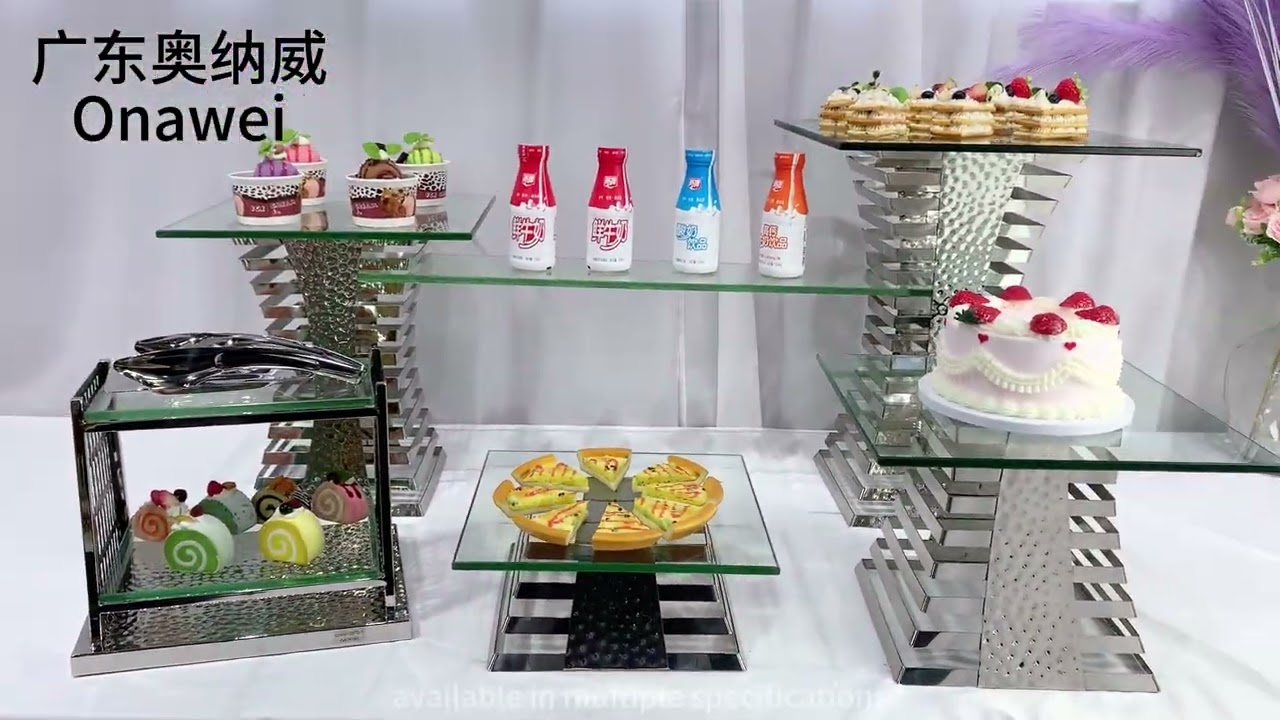 buffet food display stand cake display stand for wedding party