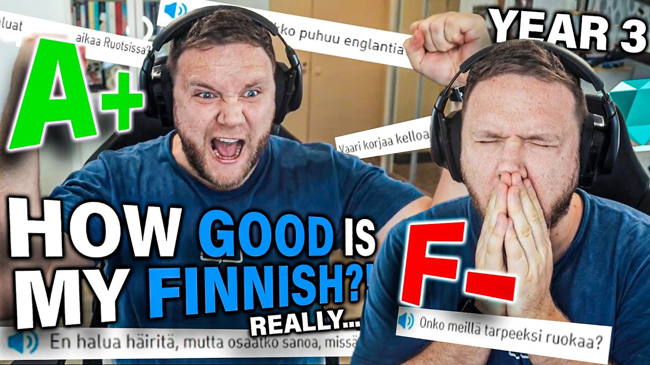 How good is my finnish really final language test youtube