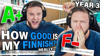 HOW GOOD IS MY FINNISH, REALLY?! Final Language Test 🇫🇮🤞