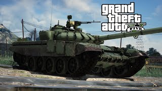 GTA V T-72B3 Main Battle Tank [MOD]