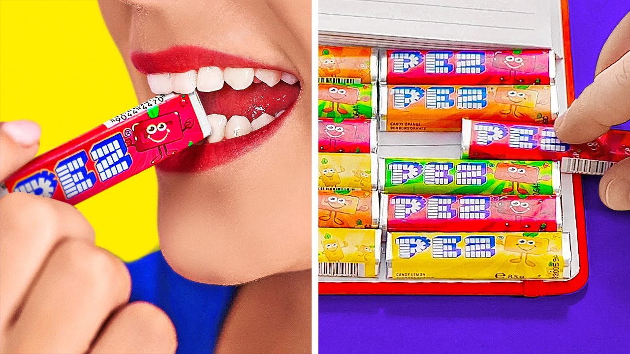 CRAZY SWEET HACKS AND TRICKS Sweet Hacks With Candies You Have To