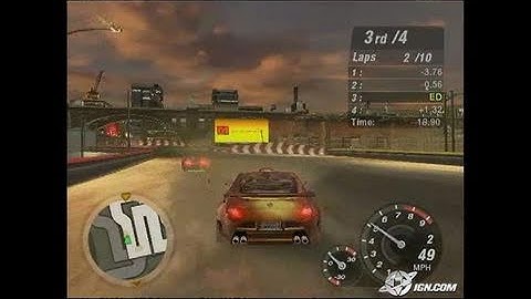 Need for Speed Underground 2 PlayStation 2 Gameplay -