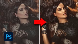 Efecto Profesional BRILLO DORADO metálico en PHOTOSHOP | Alain Perdomo