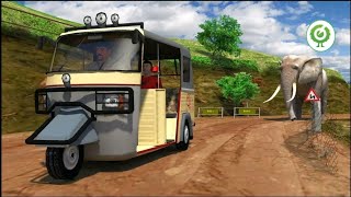 Auto Rickshaw Racing Taxi - Offroad Auto Rickshaw - Android GamePlay screenshot 1