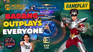 BADANG TOP 1 GLOBAL | BADANG EXP LANE VS JULIAN: CARA MENANG LANE META BARU!