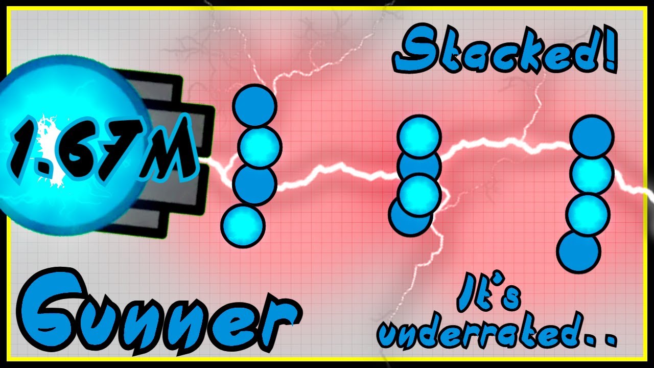 My most intense fight against an Overlord so far I Diep.io