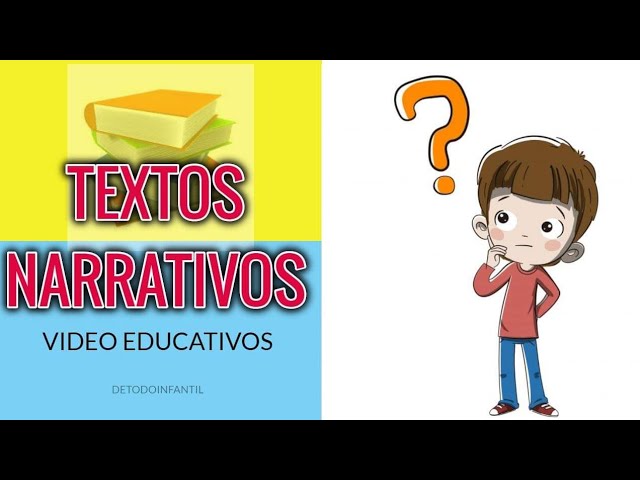 Empotrar Oficiales Aplicando TEXTO NARRATIVO PARA NIÑOS - YouTube