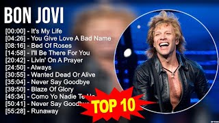 B o n J o v i Greatest Hits 🎵 Billboard Hot 100 🎵 Popular Music Hits Of All Time by Legend Songs 9,513 views 8 months ago 50 minutes