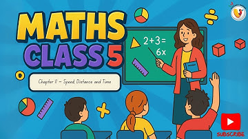 Chapter 11 – Speed, Distance and Time | Maths Class 5 | Smart Lecture | Little Learners Publications