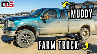 Deep Cleaning A 21 Year Old Farm Truck! | The Detail Geek