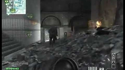 MW3 Epic my first time trying to Quickscope!!!
