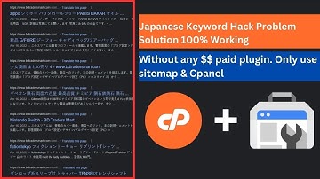 Japanese Keywords Hack Fix And Spam Url Remove