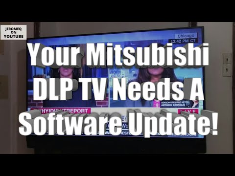 Mitsubishi DLP TV Software Update