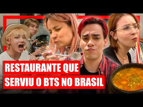 VISITAMOS O PORTAL DA COREIA, RESTAURANTE QUE SERVIU O BTS NO BRASIL | VLOG - Três de Outubro