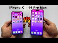 iPhone X vs iPhone 14 Pro Max Speed Test🔥 | SURPRISING RESULTS! 😍 (HINDI)