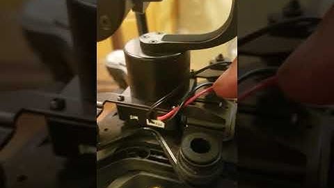 How to wire the Hubsan brand 3axis gimbal to the H109s standard