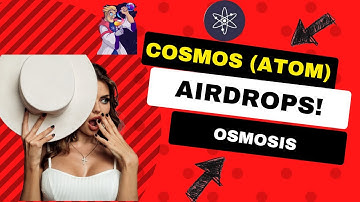 AIRDROPS! - Stake On Cosmos Atom, Osmosis, & Get Airdrops - Earn 100%+ APR - Crypto Keplr Wallet