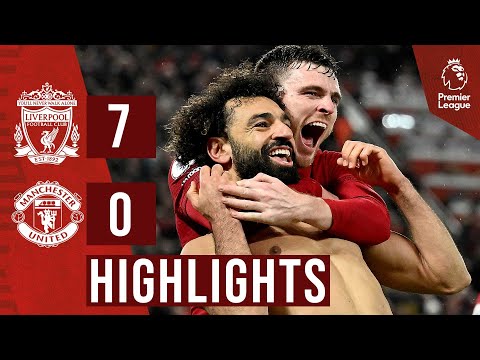 ÖNE ÇIKAN GÖRÜNTÜLER: Liverpool 7-0 Man United | Salah kulüp rekoru kırdı, Reds YEDİ gol attı!