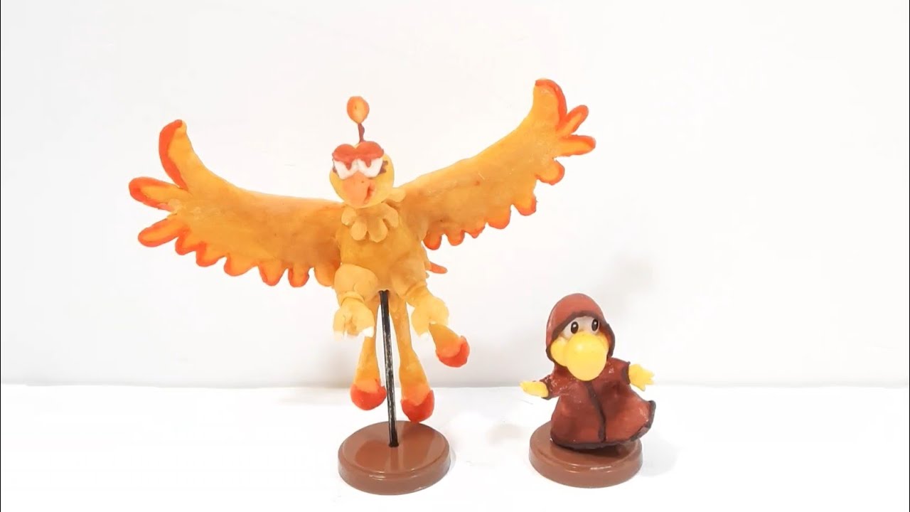 Mario Golf Super Rush Custom Sacred Flamebeast and Master Stinger Minifigures Review