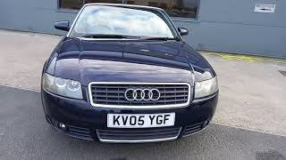 2005 AUDI A4 T SPORT | MATHEWSONS CLASSIC CARS | 9 & 10 JULY 2021