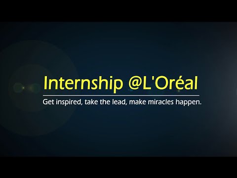 Internship Experience at L'Oréal