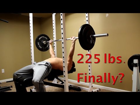 Chest Day Bench Press PR 225 lbs. | 16 Year Old Natural Bodybuilder
