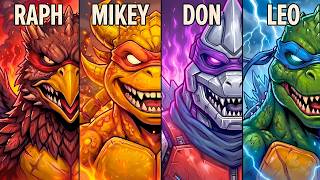Every Godzilla TMNT Character Explained Update