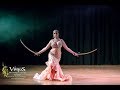 Belly Dance with two swords