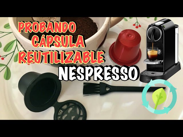 Cápsulas reutilizables Nespresso