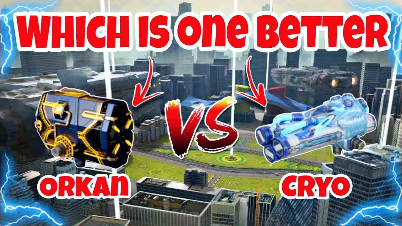 [WR] 🔥 Ultimate Orkan VS Cryo Weapon Comparison |War Robots| - YouTube