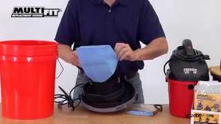 Multi-Fit VF2000 Filter - Wet/Dry Vacs 