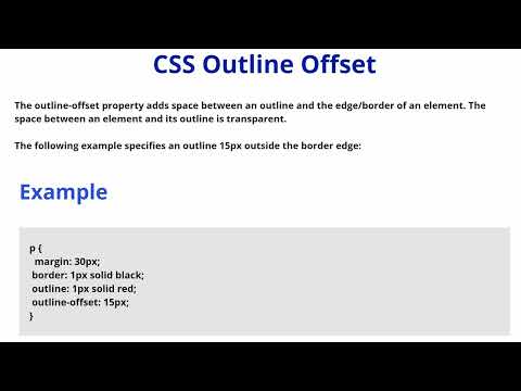 Outline offset in CSS (Hindi) | css outline offset | css outline offset in hindi | #css #51