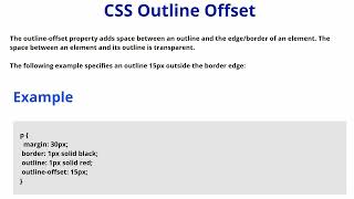 Outline offset in CSS (Hindi) | css outline offset | css outline offset in hindi | #css #51