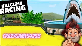 Hill Climb Racing - SUPER OFFROAD vs SHARK | Action Hero Gameplay screenshot 5