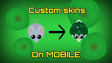 Mope.io: How To Make Custom Skins On Mobile (300 Subscribers Special)