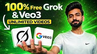 Create Unlimited AI Videos with GROK + VEO 3 100% Free (Secret Method)