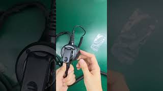 Tactical Throat Mic Headset  | Clear Comms Even with Masks & Helmets | Power-Time #powertime#shorts