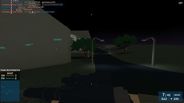Roblox Phantom Forces. I spawn kill the enemy team with the sniper.
