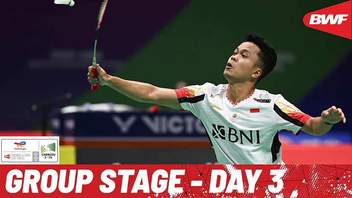 BWF Thomas Cup Finals 2024 | Indonesia vs. Thailand | Group C - DayDayNews