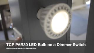 TCP PAR30 LED Light Bulb used with a Dimmer Switch screenshot 4