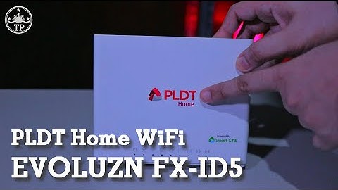 PLDT Home WiFi Prepaid EVOLUZN FX-ID5 SpeedTest and Review