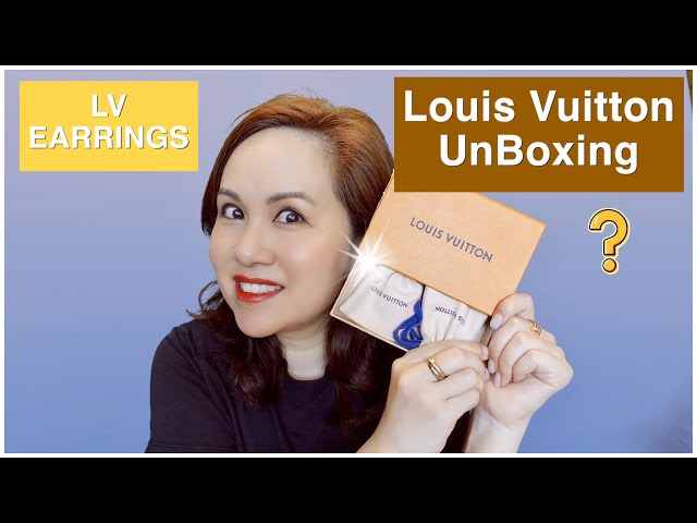 Louis Vuitton Zipper Earrings Unboxing !! 