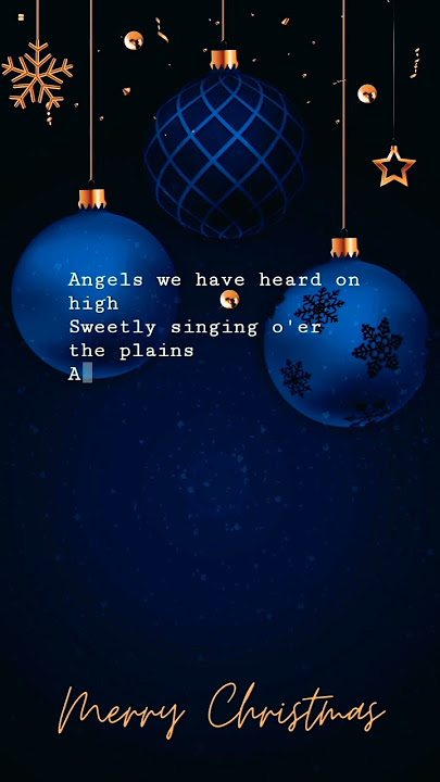 Christmass WhatsApp Status - Angels We Heard On High #shorts #christmassong #planetshakers #lyrics
