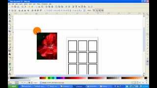 NWACS:  How to make a 9-card template using Inkscape screenshot 3