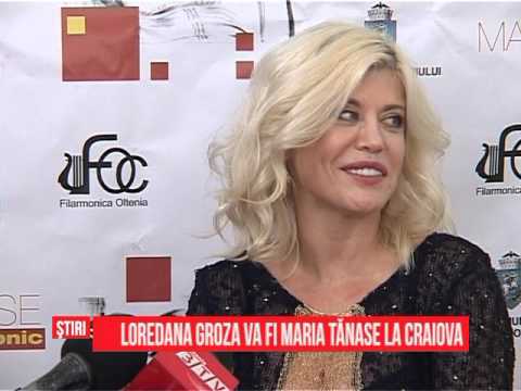 Loredana Groza va fi Maria Tănase la Craiova